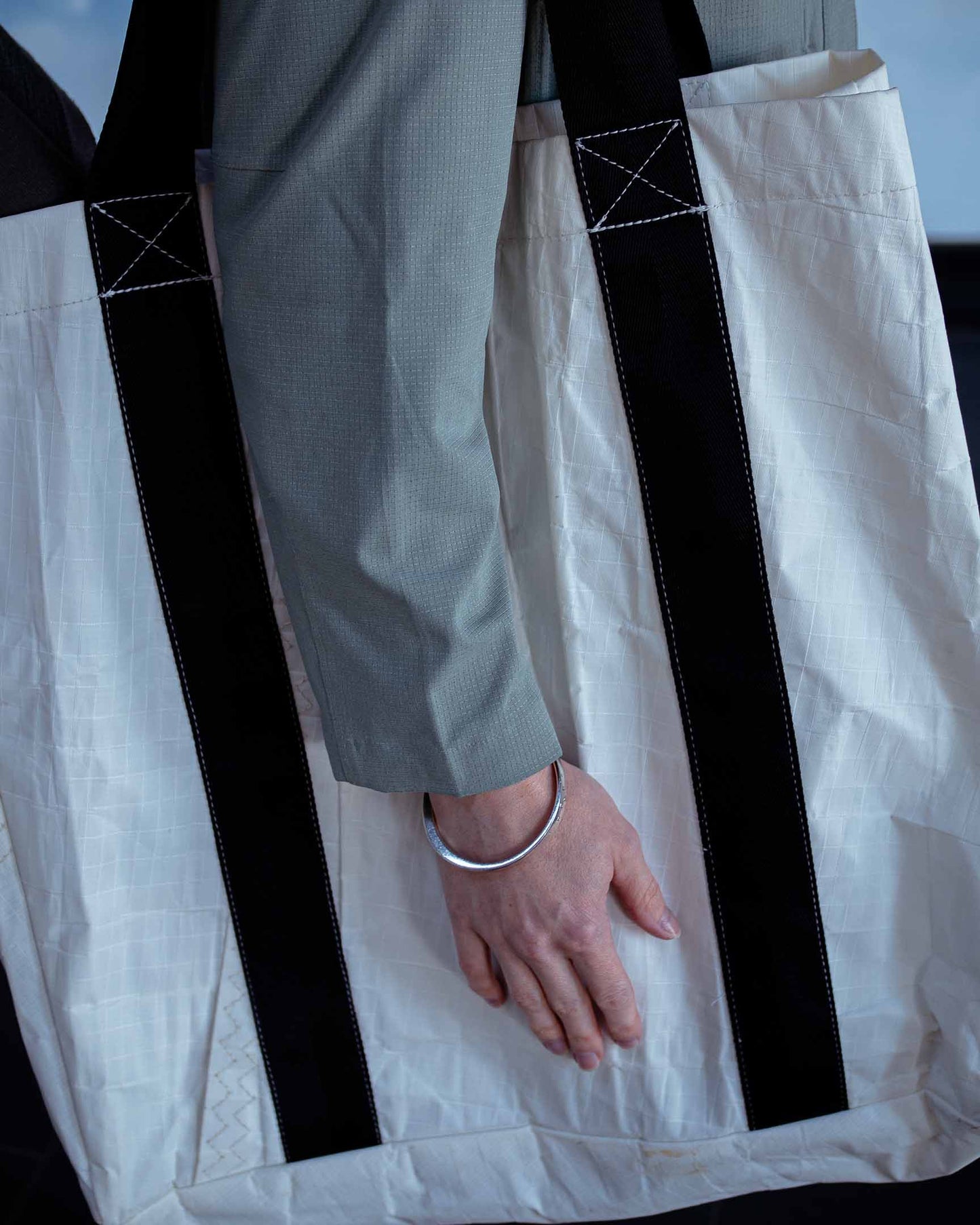 Oversized Tote - Cloud