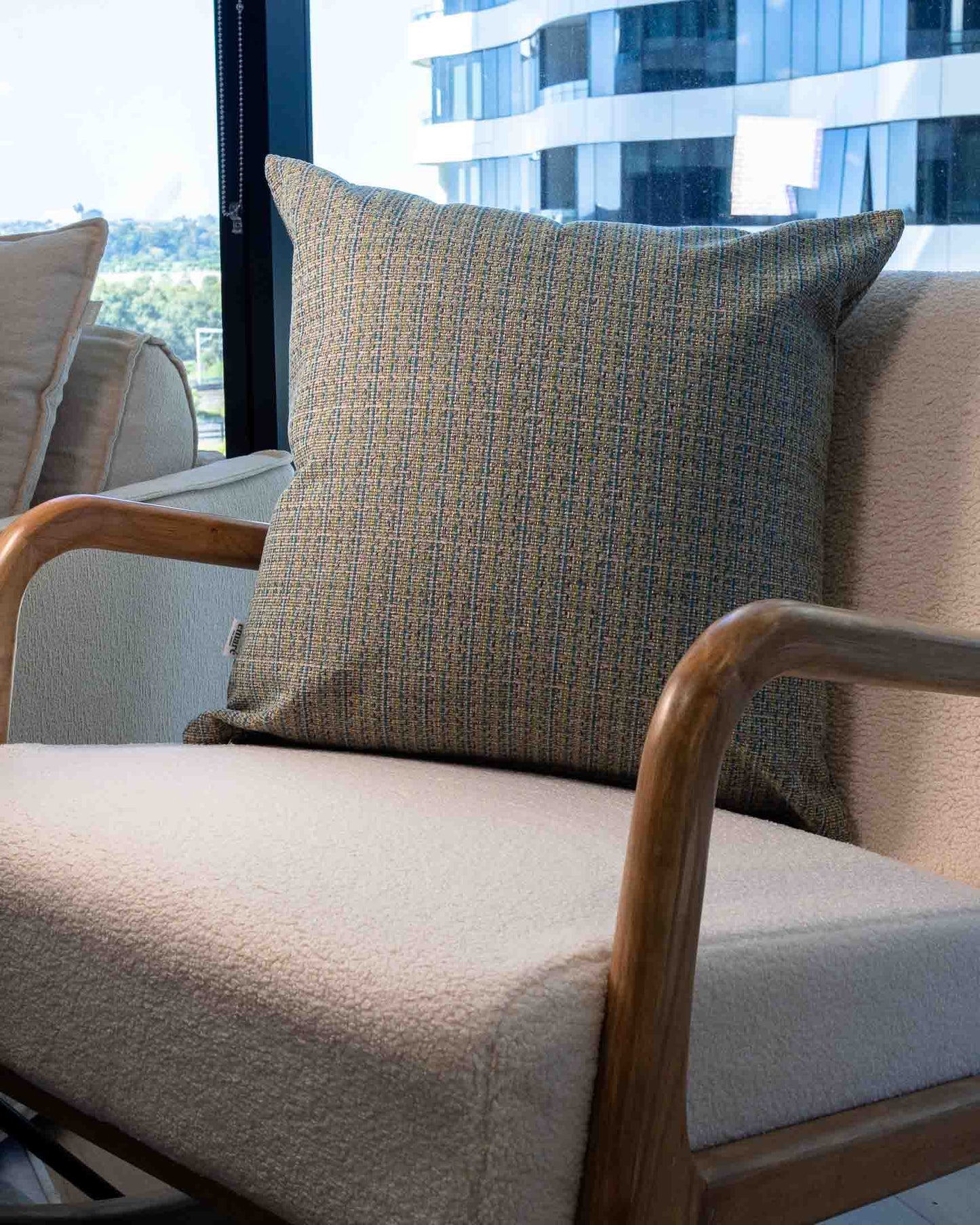 Upcycled Cushion Cover - Cloud