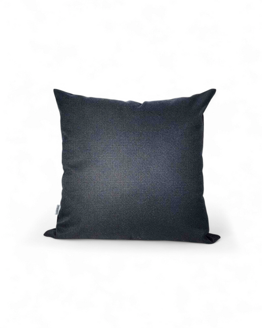 Upcycled Cushion Cover - Slate Black